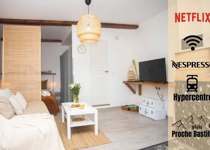 Appartement Le Boheme, Cosy, Hypercentre